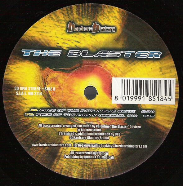 Hardcore...Not Fashion E.P. back cover