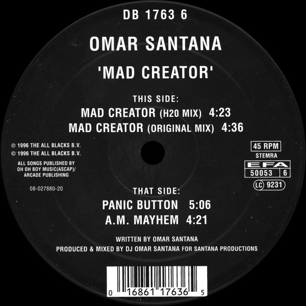 Mad Creator front cover