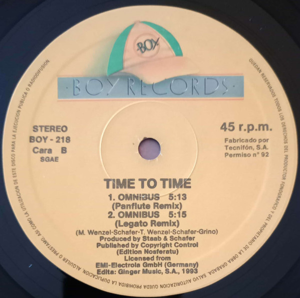 Omnibus - Remixes back label