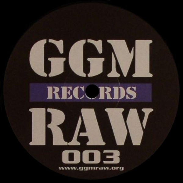 GGM RAW Records 003 back cover
