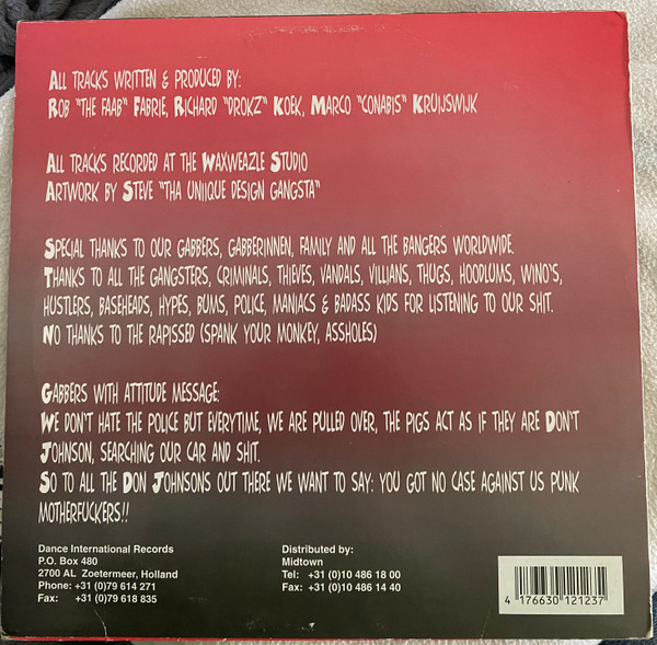Punk Motherfucker back cover
