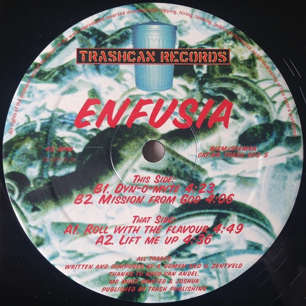 Roll With The Flavour front label