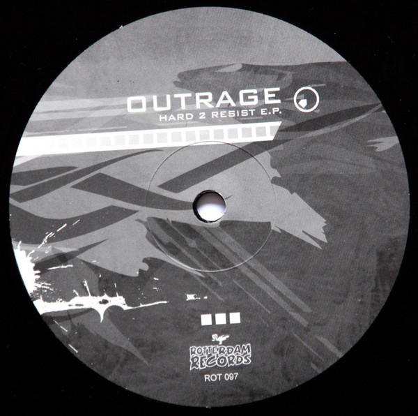 Hard 2 Resist E.P. back label