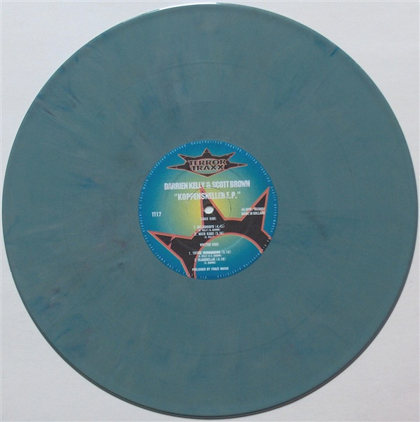 Koppensneller E.P. front label