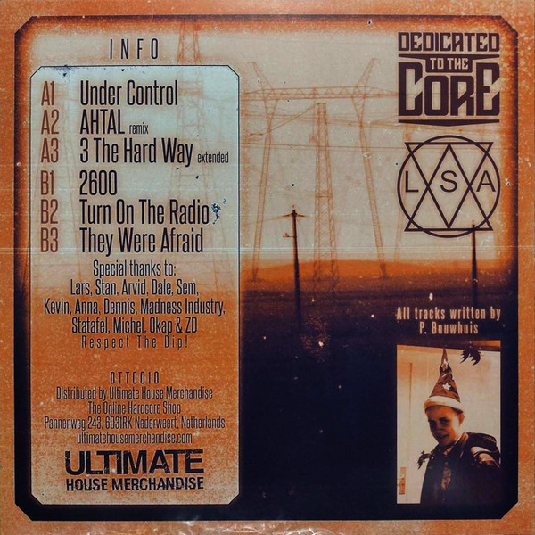 Distorted Decennium (10 Years Of LSA) back cover