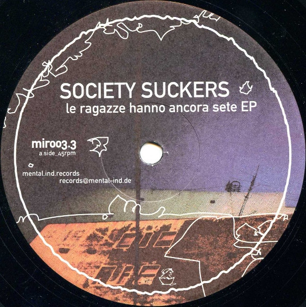 Le Ragazze Hanno Ancora Sete EP front label