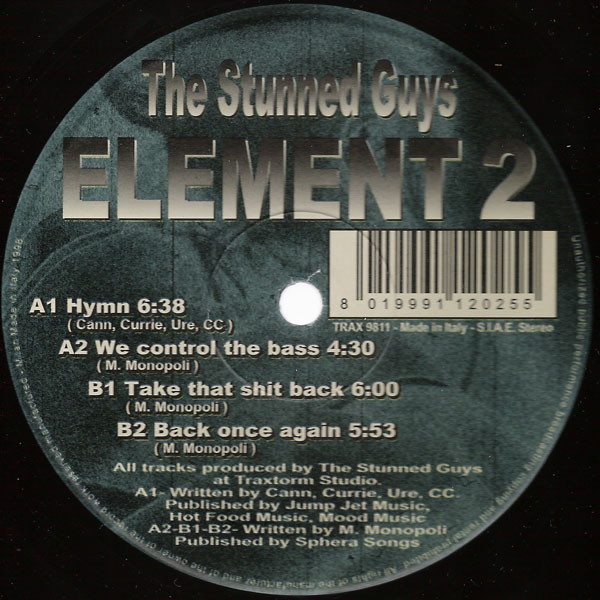 Element 2 front label