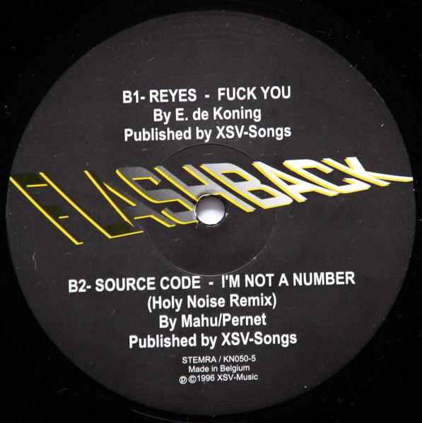 Flashback - Back To The Beginning - The Third Flashback back label