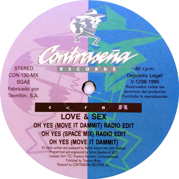 Oh Yes (I Like It) back label