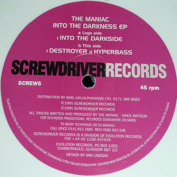 Into The Darkness EP front cover