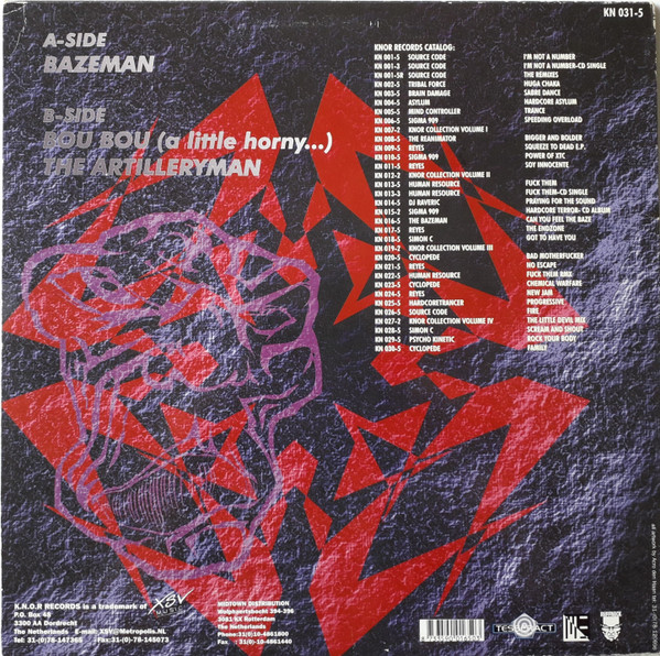 Bazeman back cover
