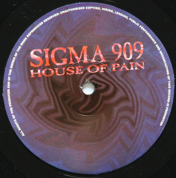 House Of Pain back label