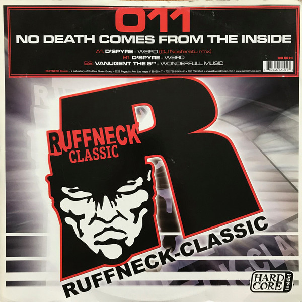 No Death Comes From The Inside front cover