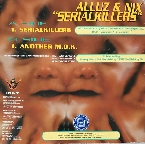 Serial Killers back cover