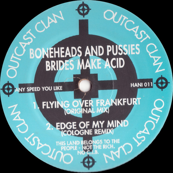 Boneheads And Pussies front label