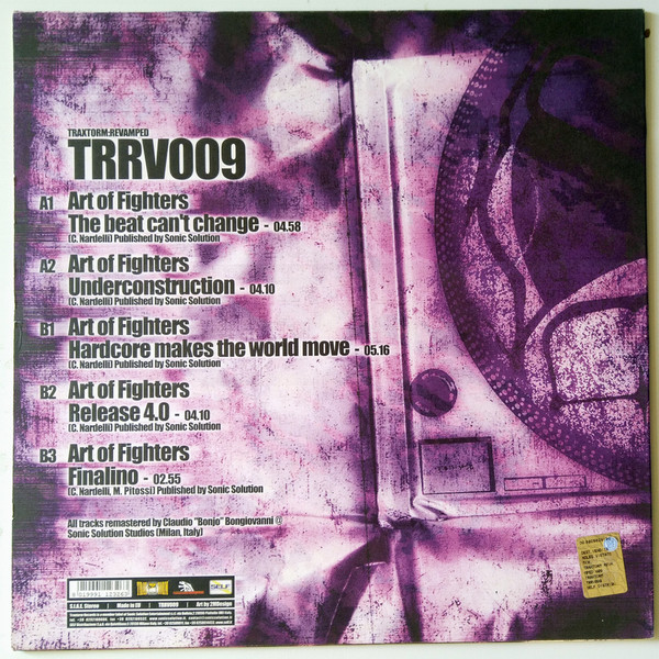 Traxtorm Revamped 009 - Art Of Fighters Special Edition back cover