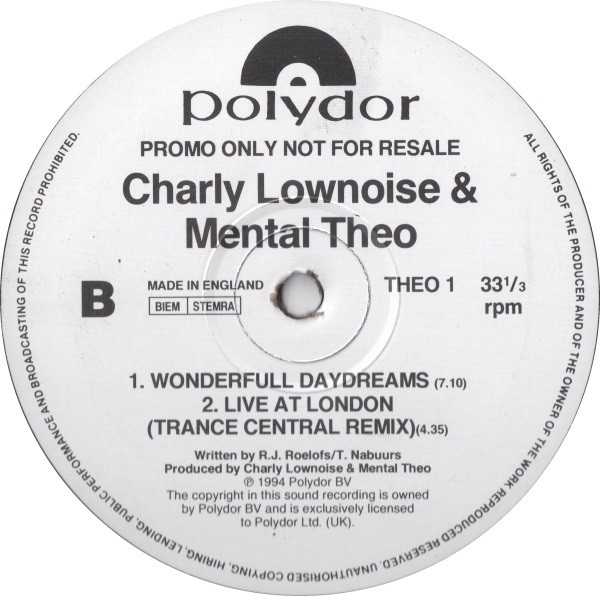 Wonderfull Days back cover