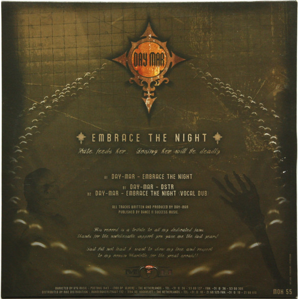 Embrace The Night back cover