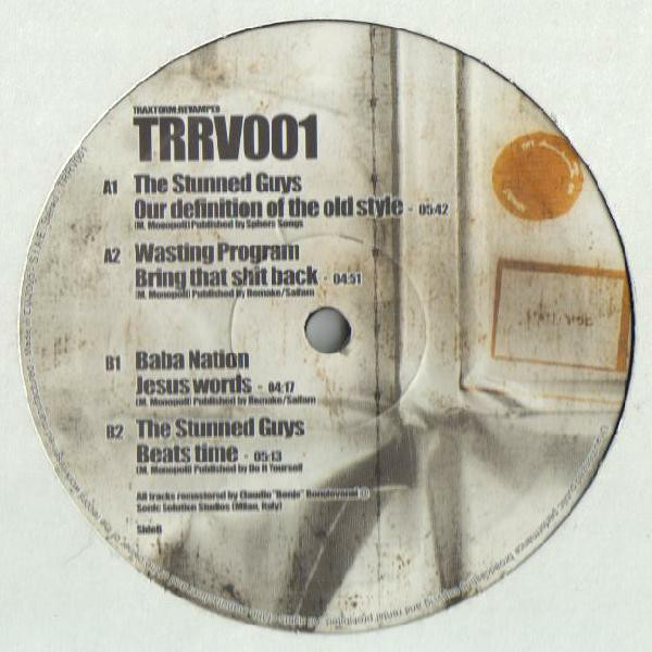 Traxtorm Revamped 001 back label