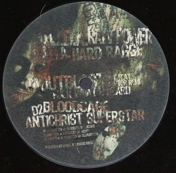Hardcore Dominators EP back label