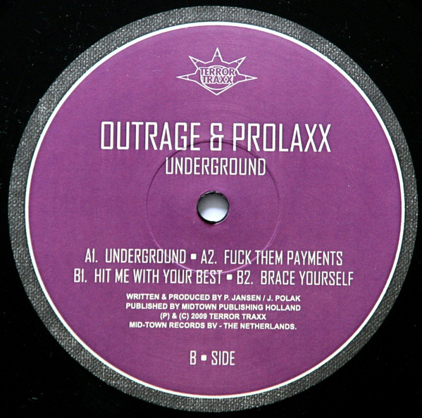 Underground front label