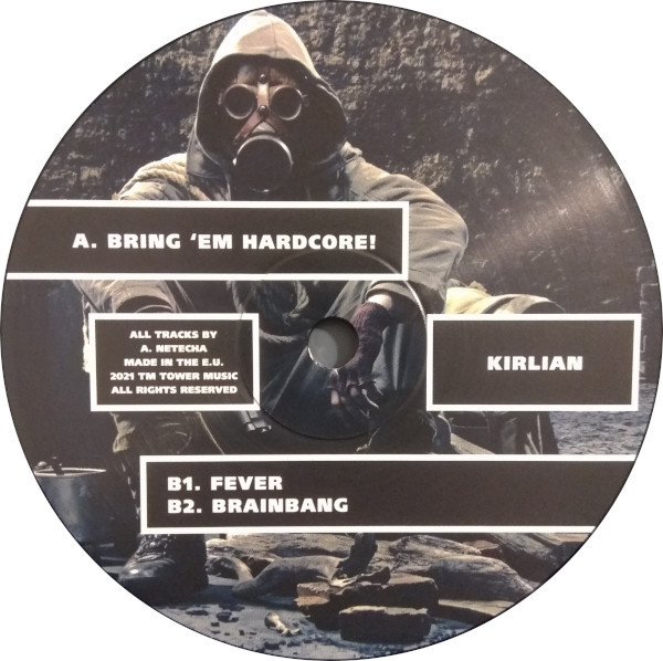 Bring 'Em Hardcore! back label