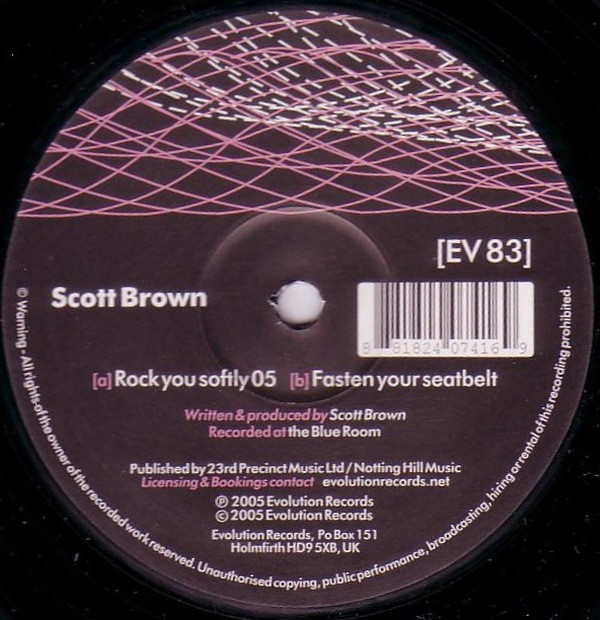Rock You Softly 05 / Fasten Your Seatbelt front label