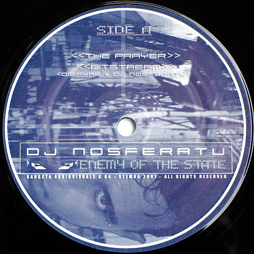 Enemy Of The State front label