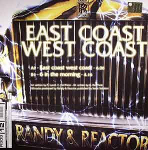 East Coast West Coast back cover
