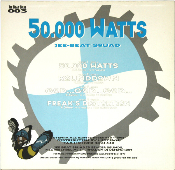 50.000 Watts back cover