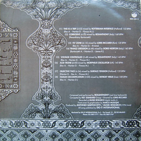 Cocorico' 2 back cover