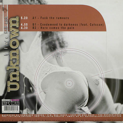 If I Had A R&B Bitch back cover