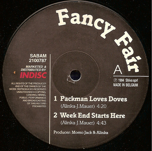 Pacman Loves Doves back cover