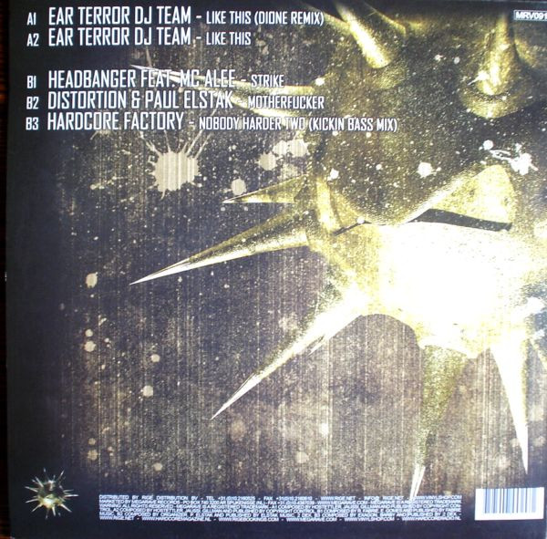 Megarave Records Classics - Volume 3 front label