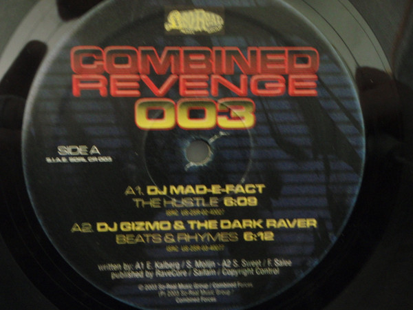 Combined Revenge 003 front label