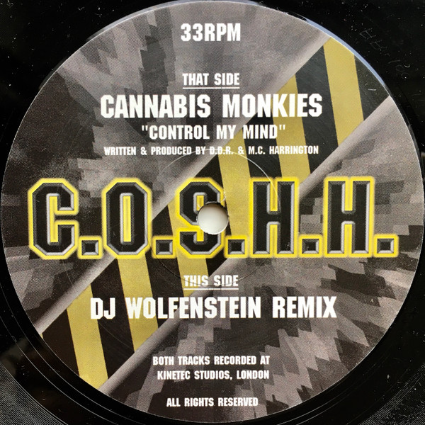 Control My Mind back cover