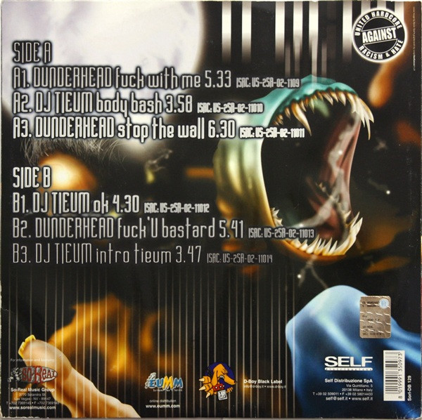 Ti-head E.P. back cover