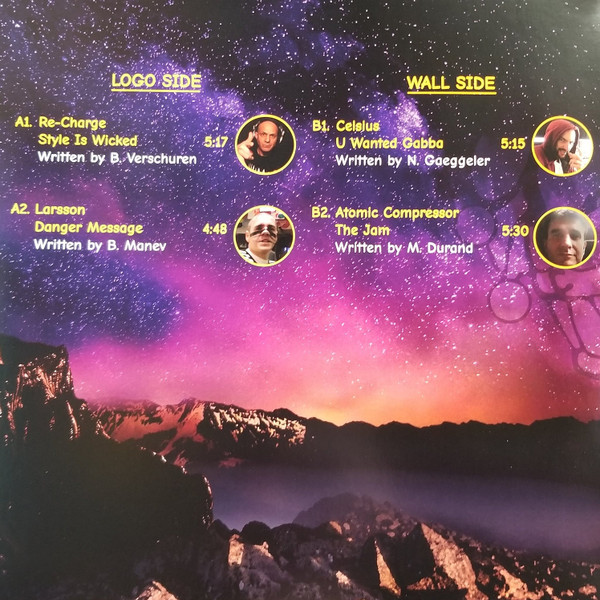 Underground Protectors IV (Blow The Chaos) front label