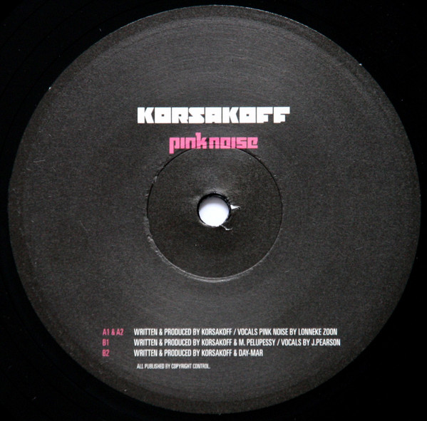 Pink Noise back label
