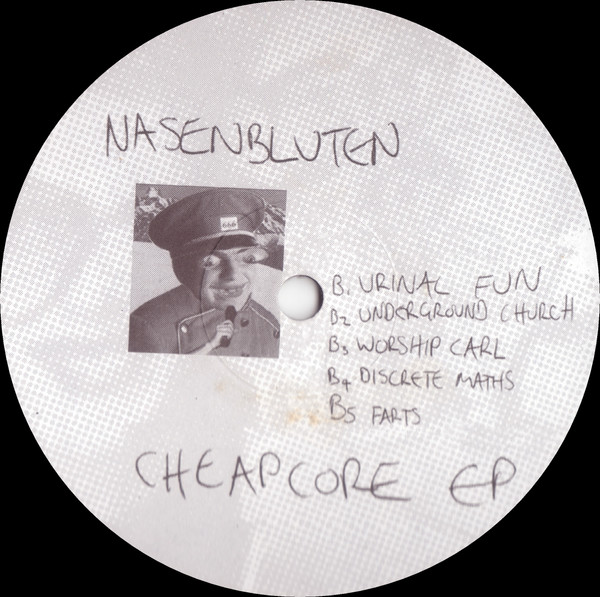 Cheapcore EP back label