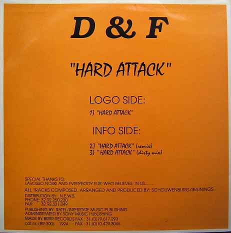 Hard Attack back cover