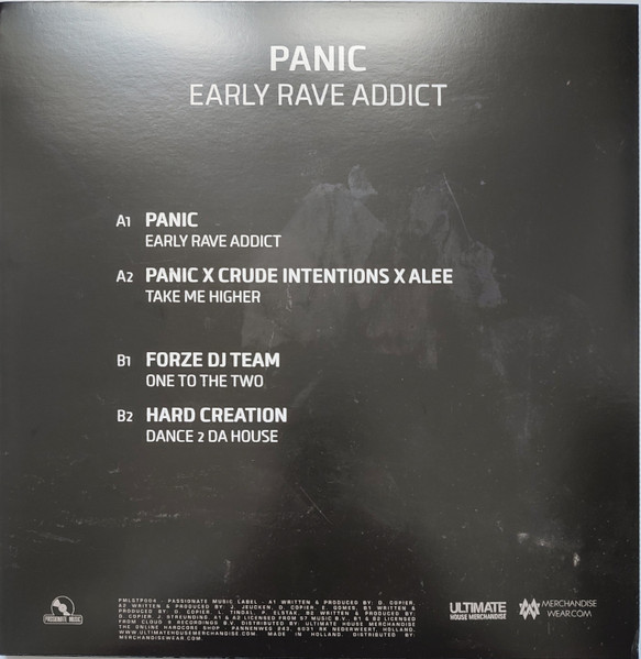 Early Rave Addict back cover