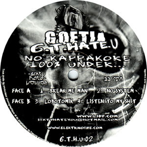 No Kappakore 100% Under... back label