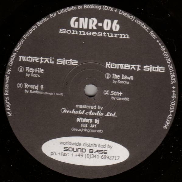 Schneesturm front cover