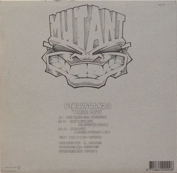 White Love back cover