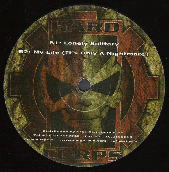 Escape From The Red Bitch back label