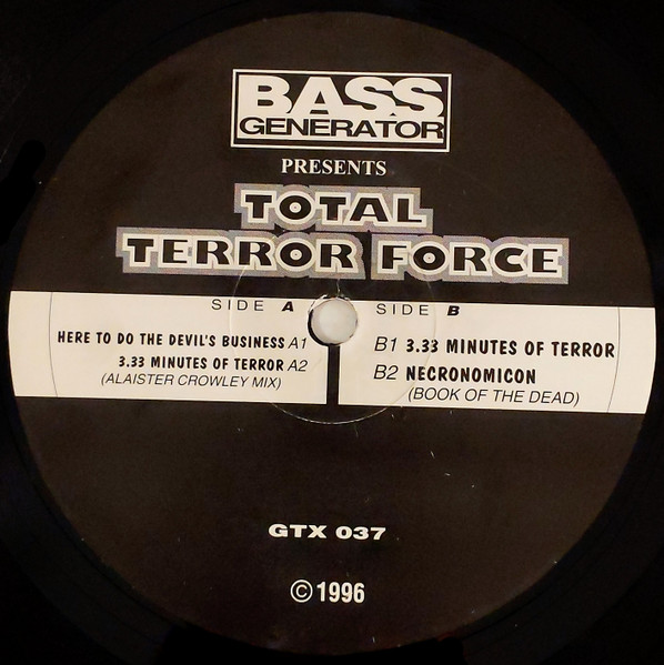 Here To Do The Devil's Business back label