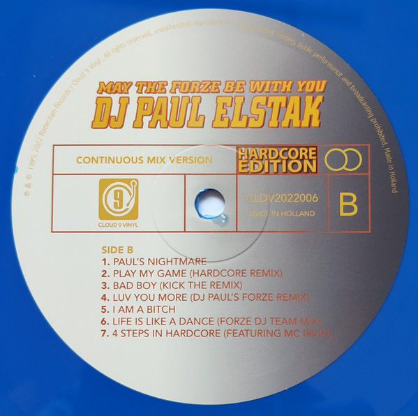 May The Forze Be With You (Hardcore Edition) back label