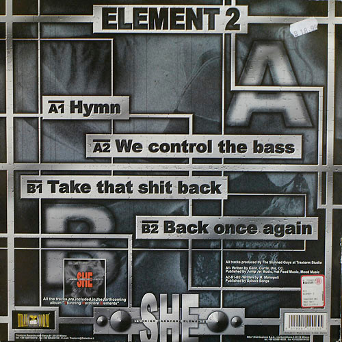 Element 2 back cover