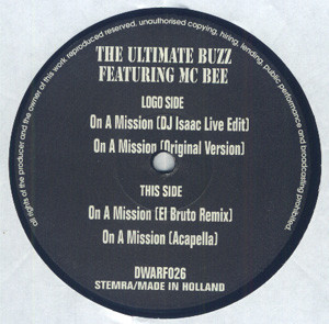 On A Mission back label